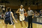 Linsdey Harding looks to get Duke's offense started