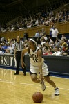 Lindsey Harding dribble-drives to the basket