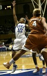 Lindsey Harding shoots from the lane