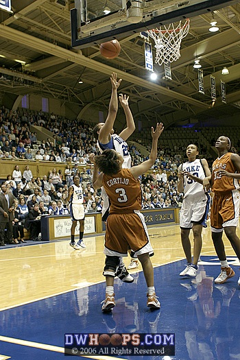 Wanisha Smith attempts a layup