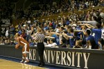 Cameron Crazies attempt to work their magic on Erika Arrarian