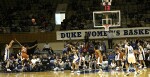 This Emily Waner three point shot extended Duke's lead to 22 (assist from Abby)